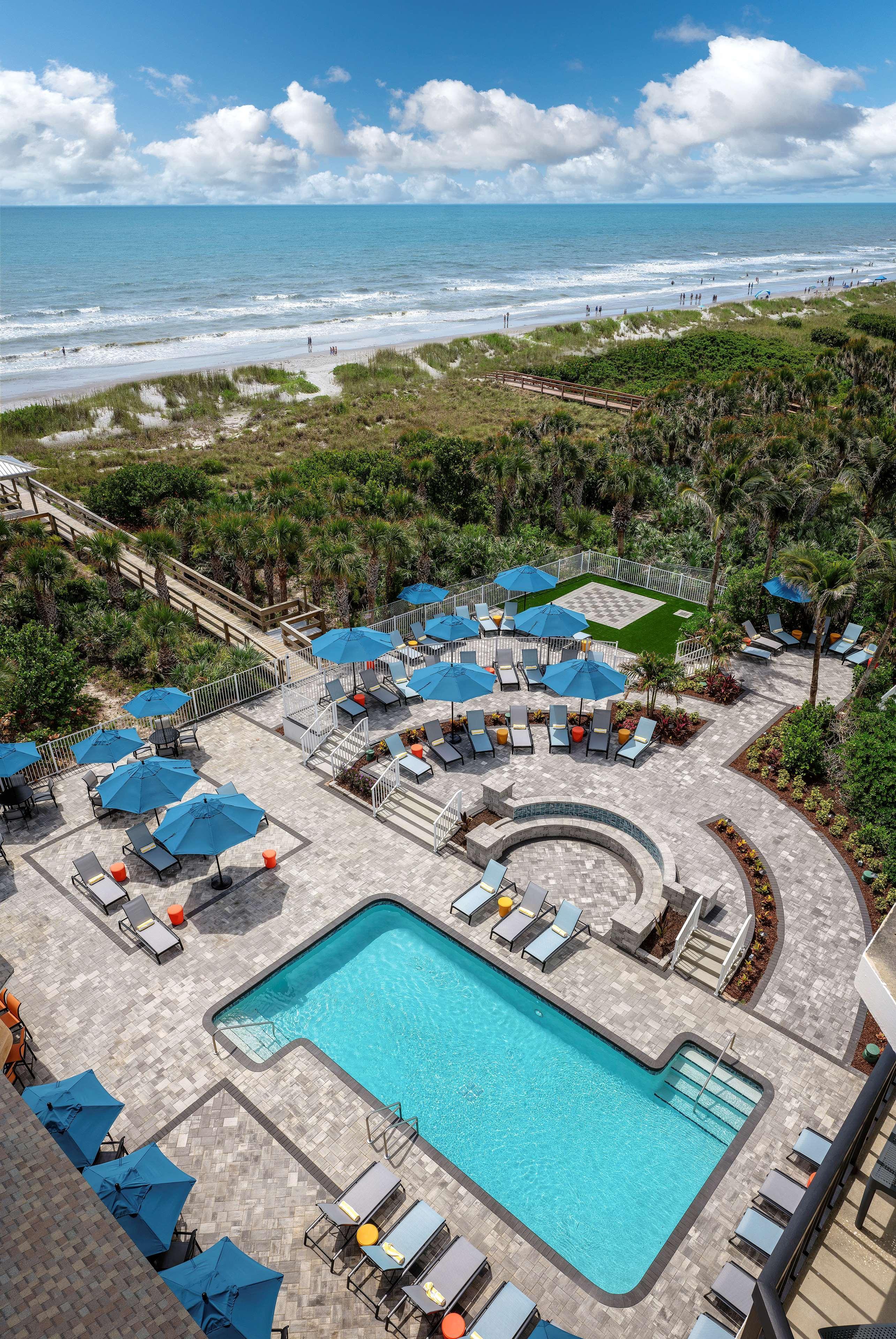 Hilton Garden Inn Cocoa Beach-Oceanfront, Fl Dış mekan fotoğraf