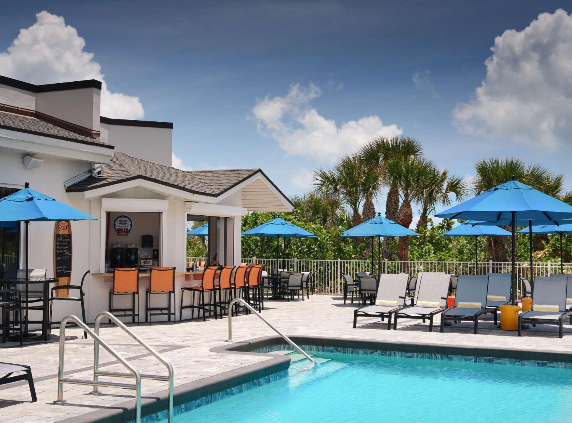 Hilton Garden Inn Cocoa Beach-Oceanfront, Fl Dış mekan fotoğraf