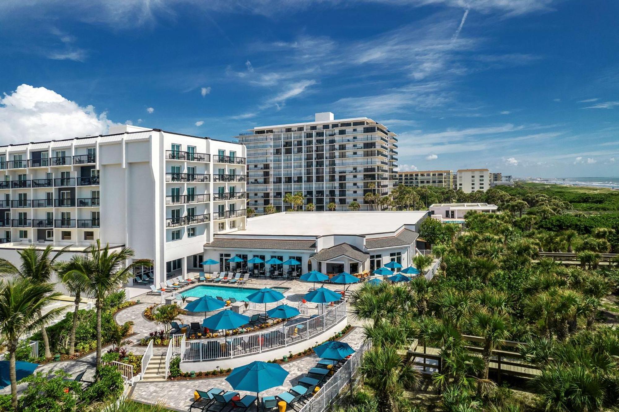 Hilton Garden Inn Cocoa Beach-Oceanfront, Fl Dış mekan fotoğraf